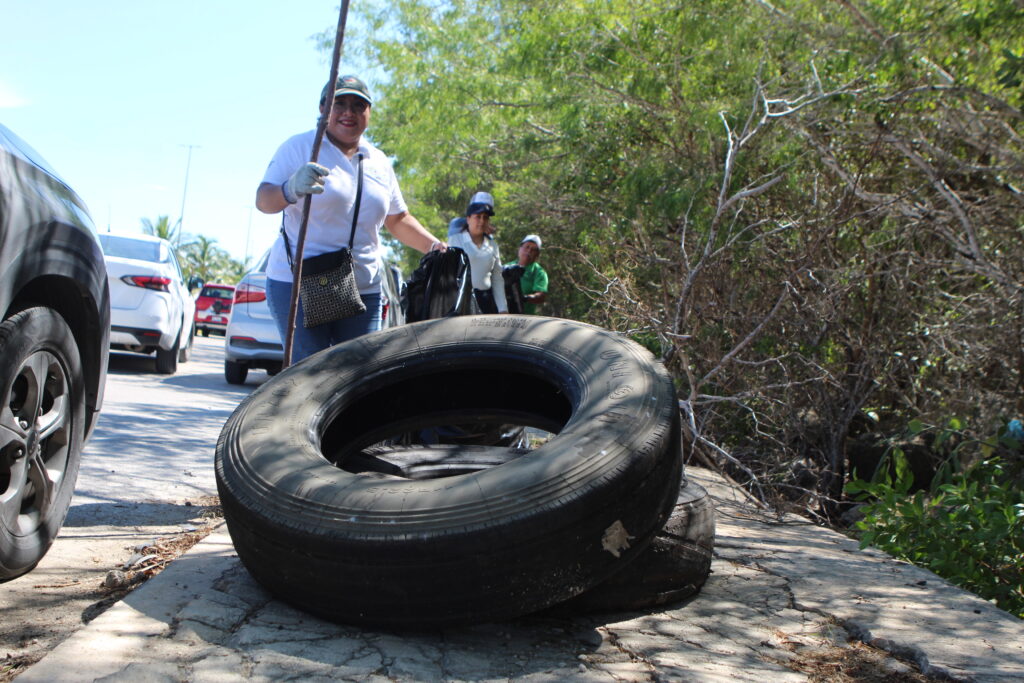 Progreso limpia la ciénega, pero la basura sigue regresando